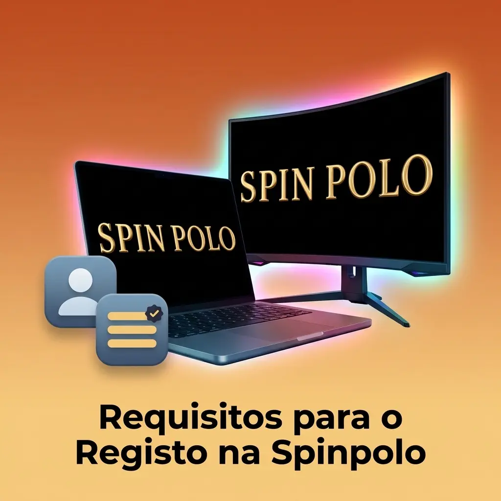 Requisitos para registo na Spinpolo: idade mínima 18 anos, residente em Portugal, dados verídicos e verificação KYC