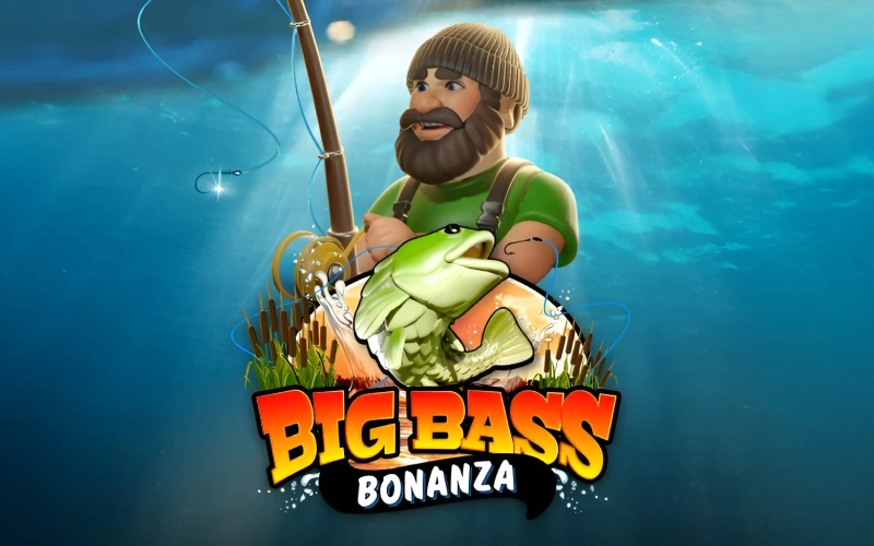 Pesque grandes vitórias na slot Big Bass Bonanza nas Slots Spinpolo.