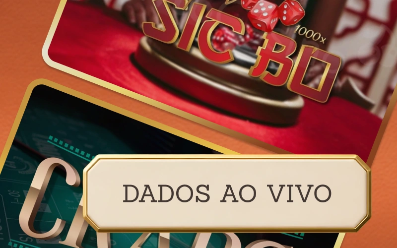 Lance os dados digitais com croupiers no Spinpolo Casino ao Vivo.