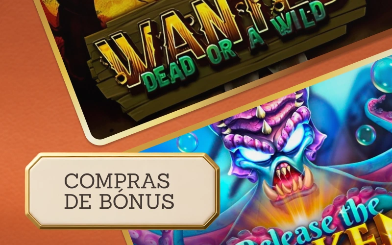 Utilize a opção de compras de bónus no casino Spinpolo.