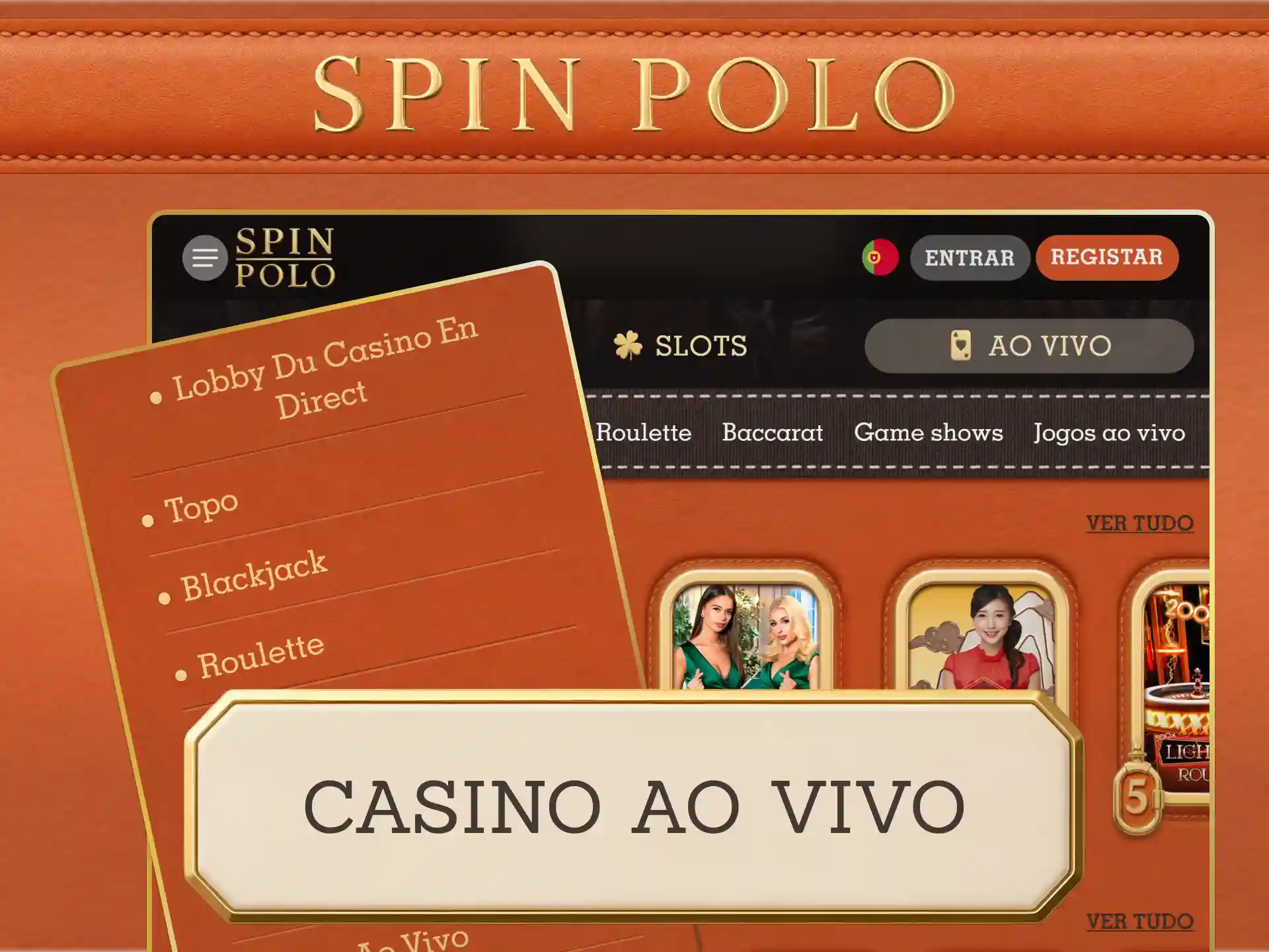 Descubra a emoção das mesas reais no moderno Spinpolo casino.