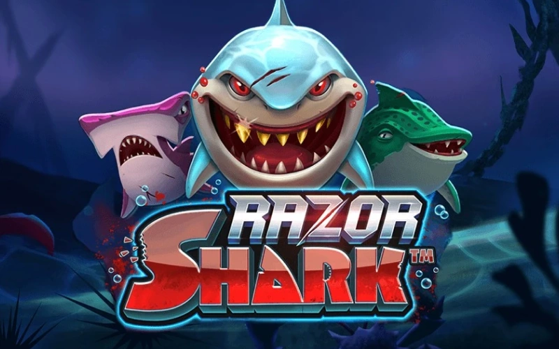 Explore os mares na slot Razor Shark nas Slots Spinpolo.